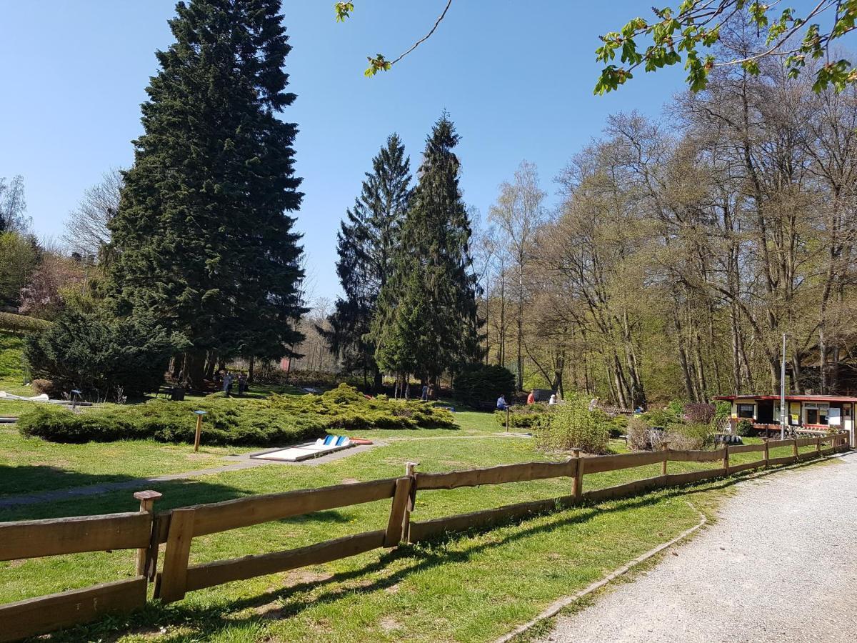 Haus Sachsensteinblick Ferienwohnung Sonnenschein Bad Sachsa Exterior foto
