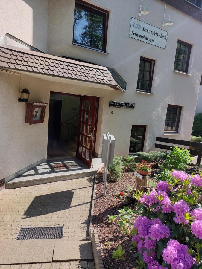 Haus Sachsensteinblick Ferienwohnung Sonnenschein Bad Sachsa Exterior foto